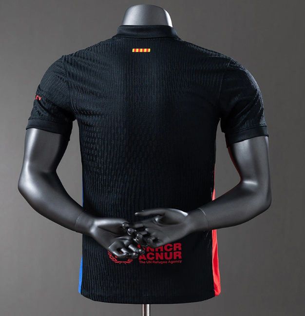 Playera Barcelona xTravis Scott Negra Version Jugador