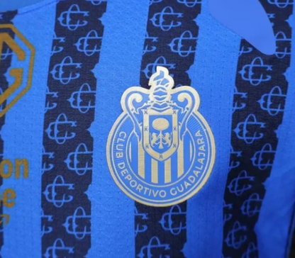 Playera de Chivas Azul Version Jugador