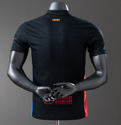 Playera Barcelona xTravis Scott Negra Version Jugador