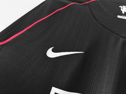 Playera Manchester United Retro Alternativa 07/08 Con el Nombre De CR7 y Autografo
