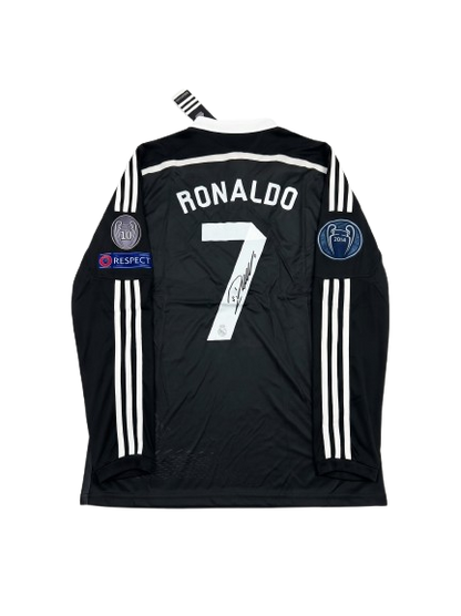 Playera Real Madrid Con Nombre De CR7 y Autografo