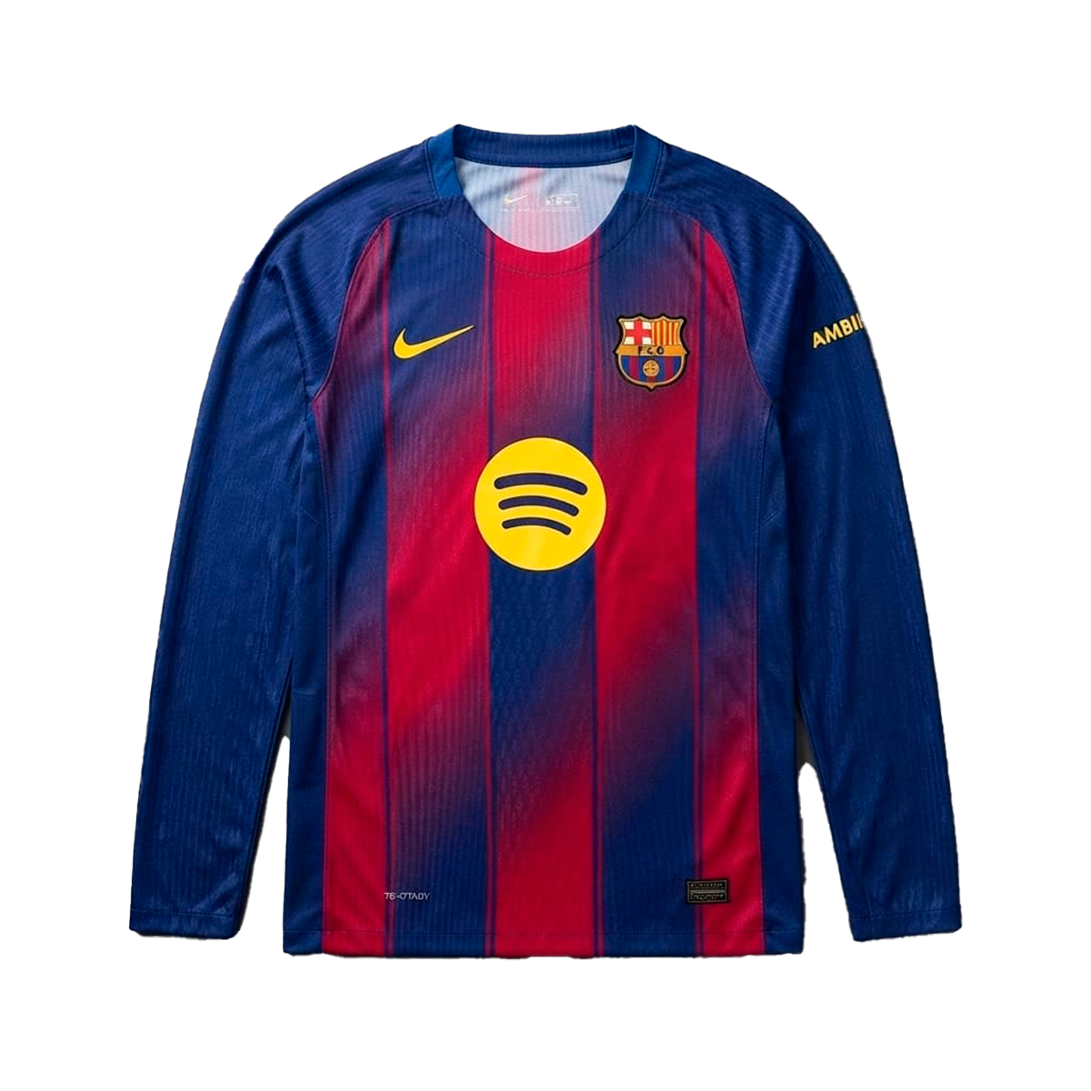 Playera Manga Larga Barcelona 25/26 Version Jugador
