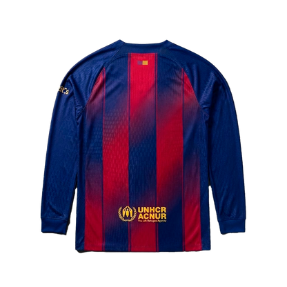 Playera Manga Larga Barcelona 25/26 Version Jugador