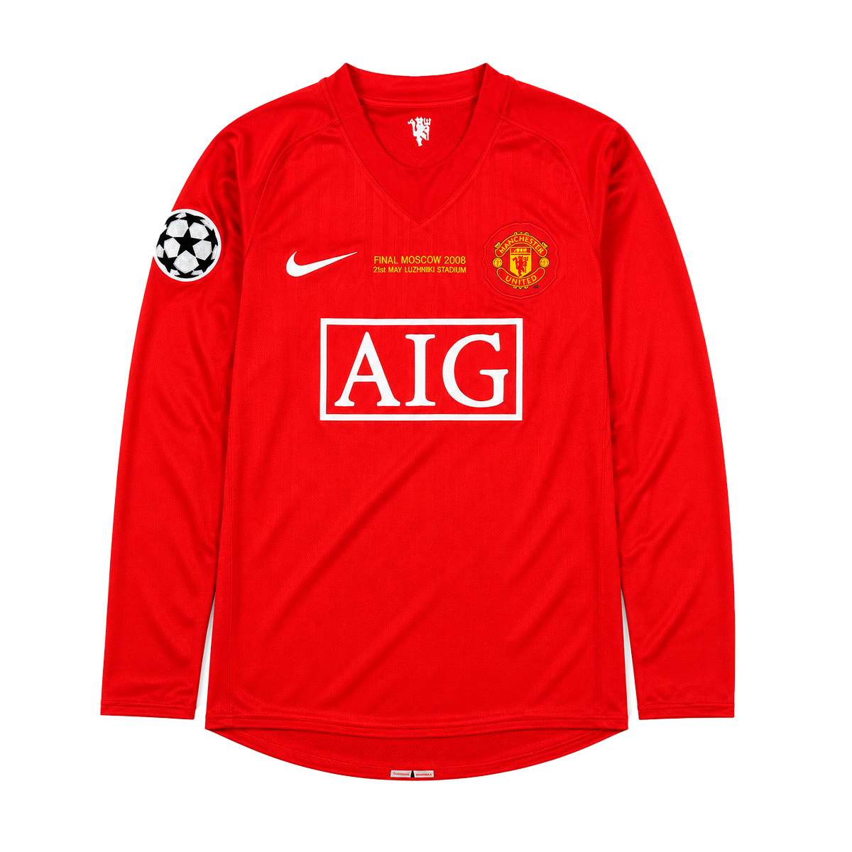 Playera Manchester United Retro Local 07/08 Con el Nombre De C R7