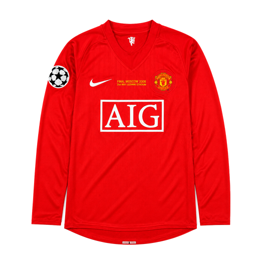Playera Manchester United Retro Local 07/08 Con el Nombre De C R7