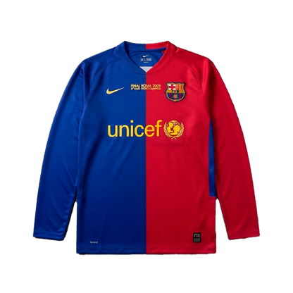 Playera Barcelona Retro 08/09 Con Nombre De Messi