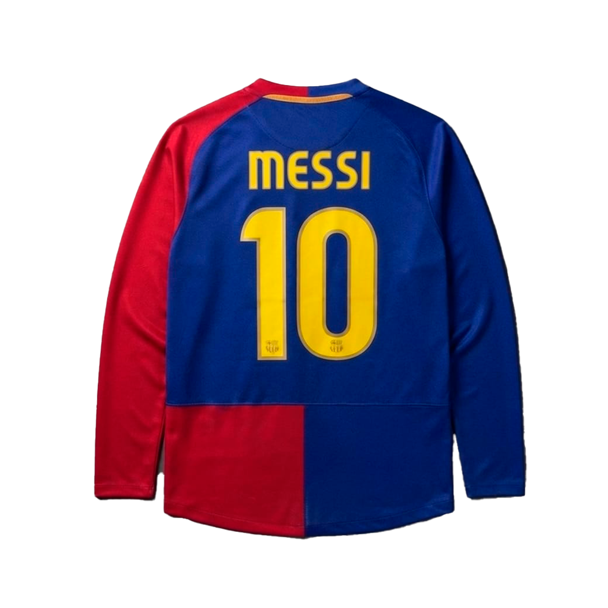Playera Barcelona Retro 08/09 Con Nombre De Messi