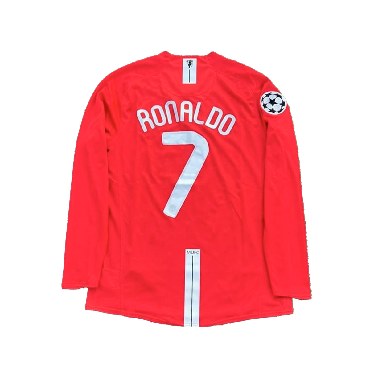 Playera Manchester United Retro Local 07/08 Con el Nombre De C R7